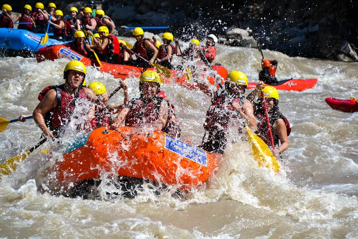 rafting en el cajon del maipo